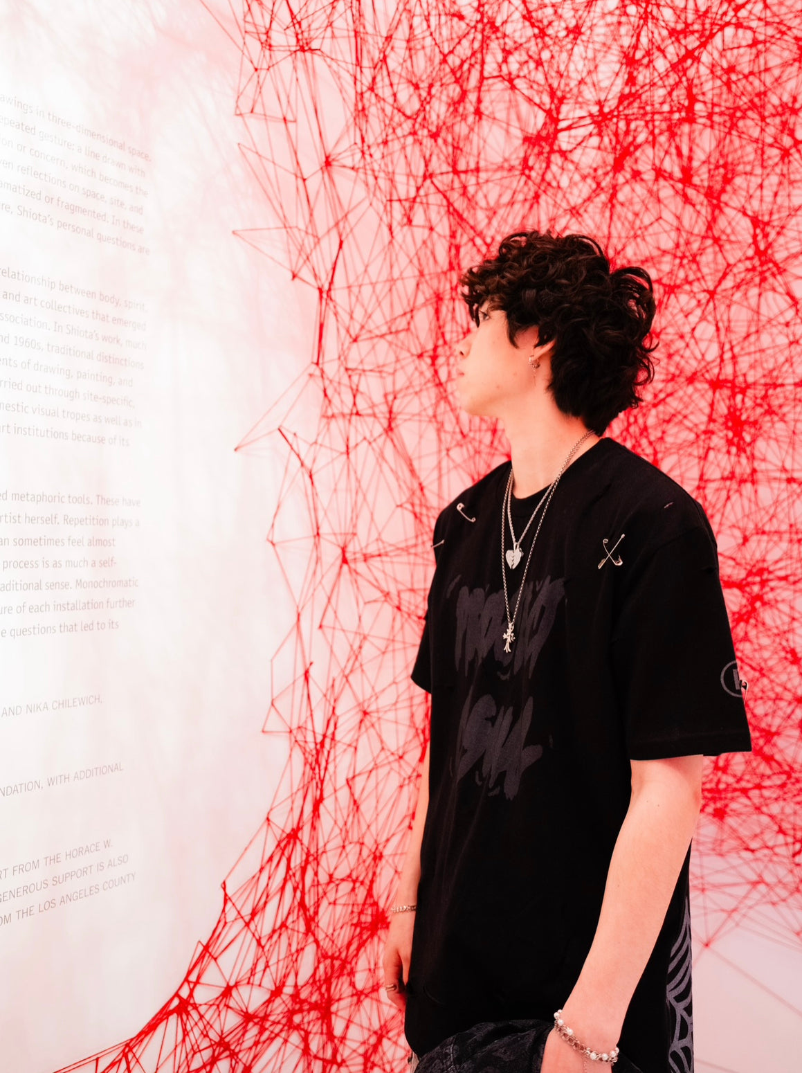 ProjectCasual "Fill" Black T-Shirt (Distressed Version)